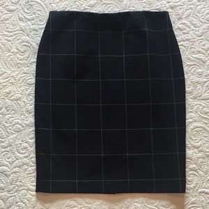 Ann Taylor Navy Pencil Skirt, size 14